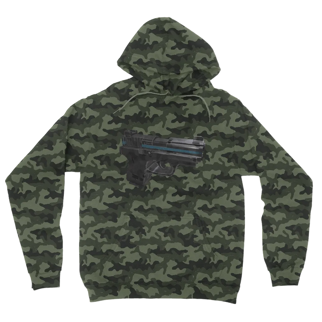 22 Calibur Camouflage Adult Hoodie