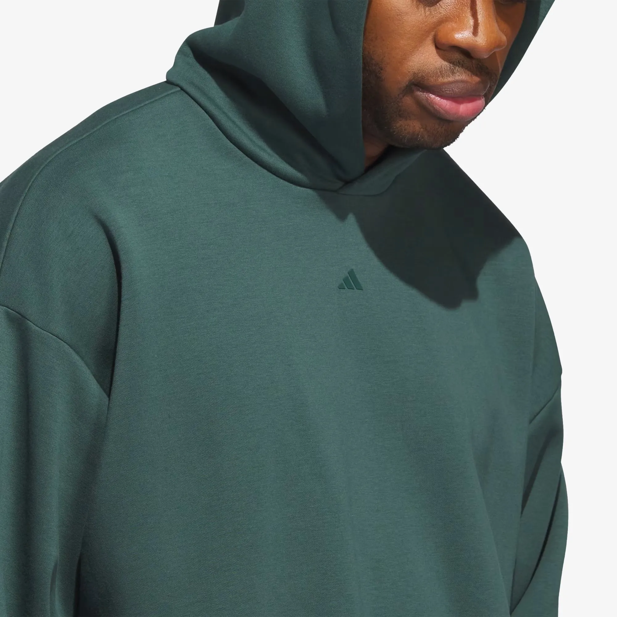 Adidas Originals | BASKETBALL HOODIE  { MINERAL GREEN