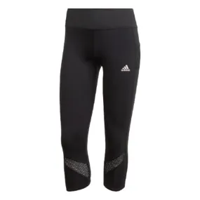 Adidas Own The Run Women Runing 3/4 Tight Black