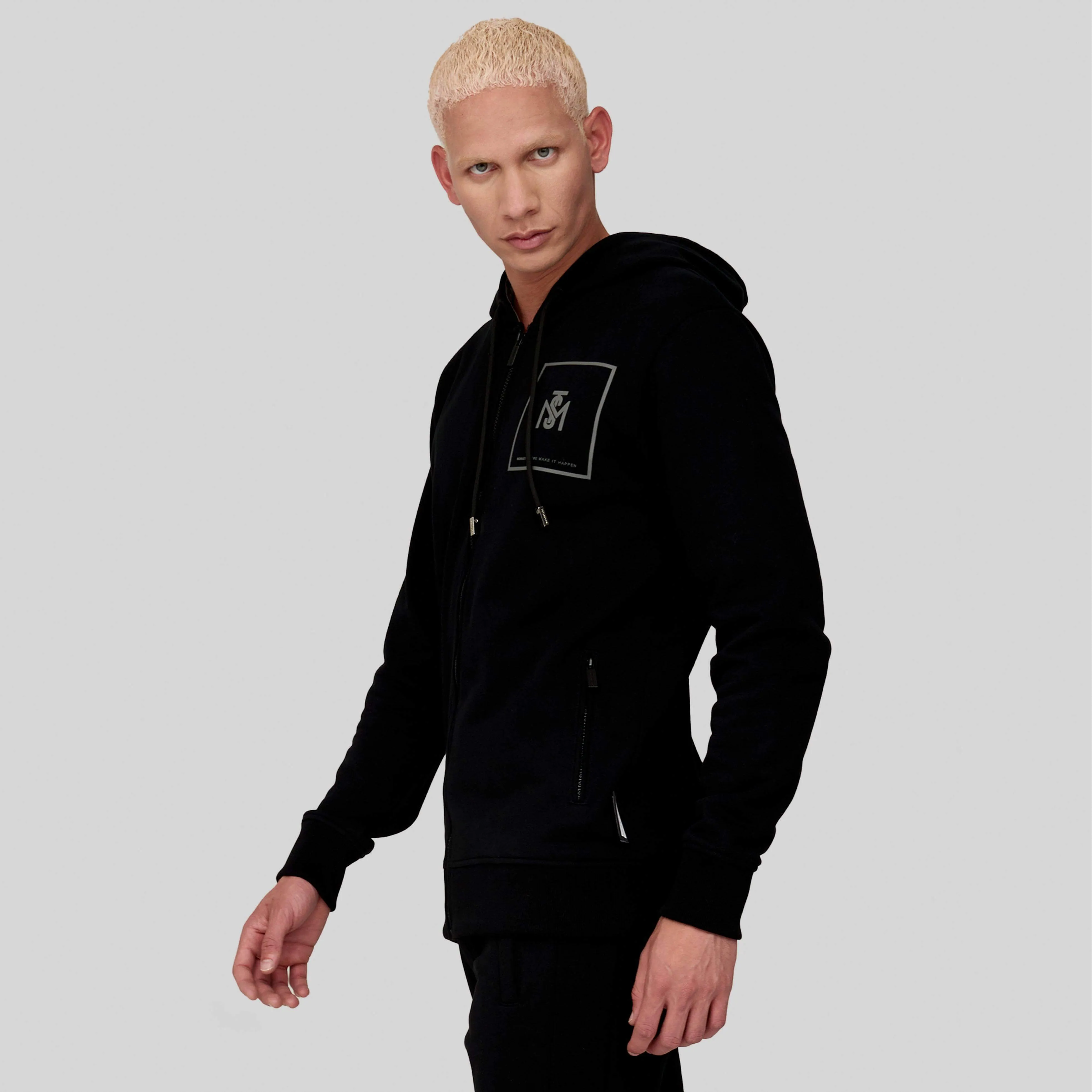 AKTION BLACK HOODIE