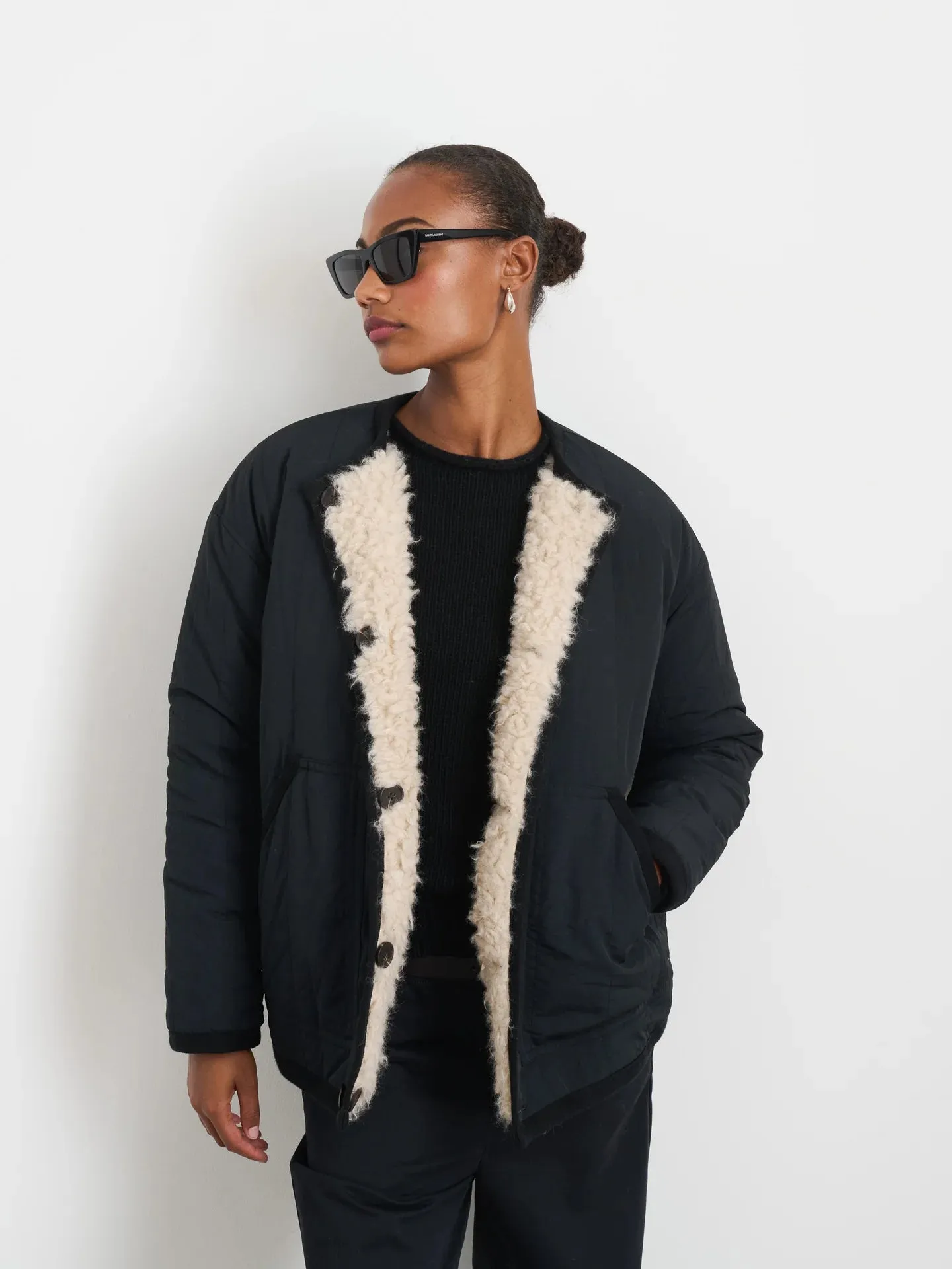 Alex Mill Reversible Polar Bear Jacket