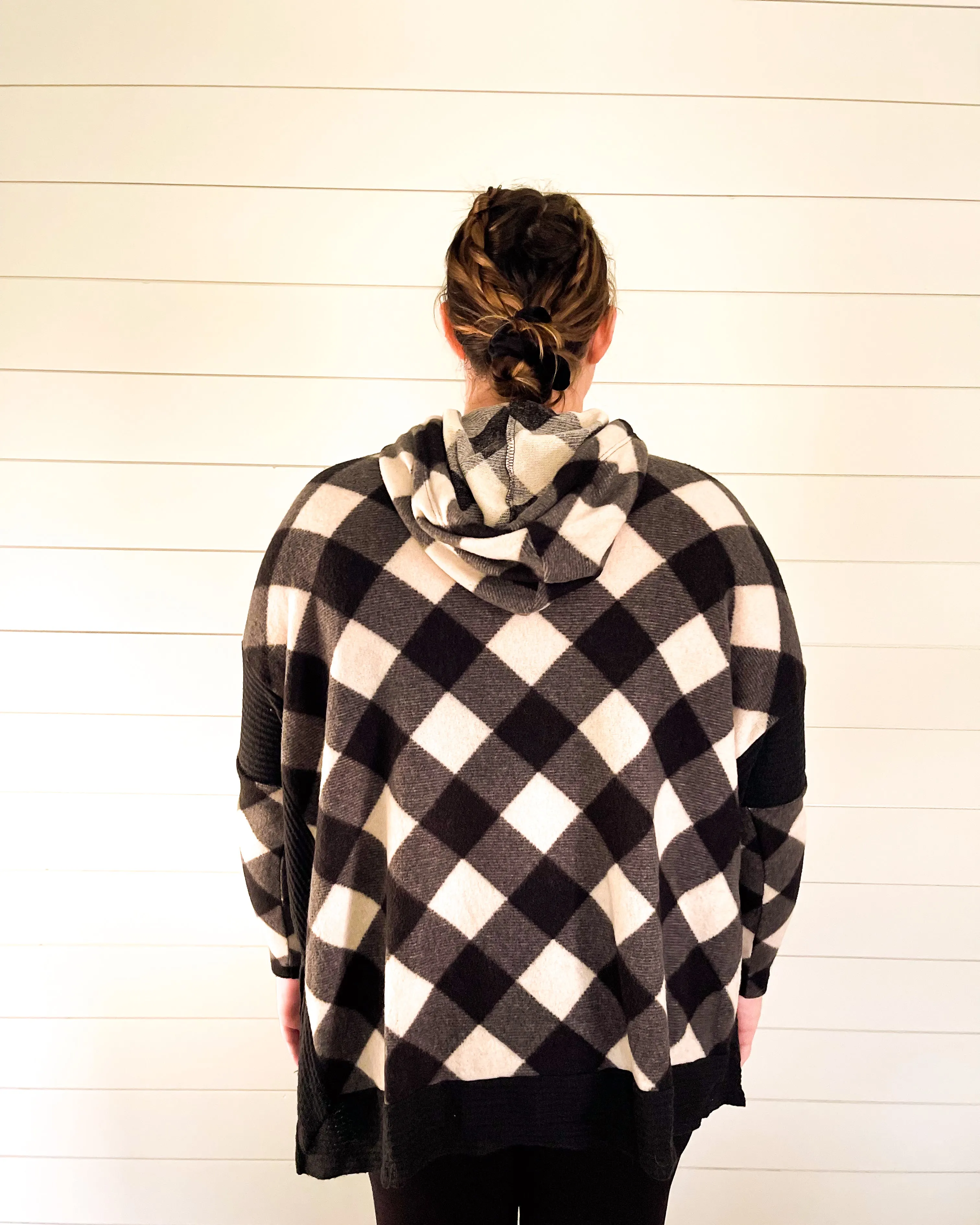 All Snowed In Buffalo Plaid Hoodie