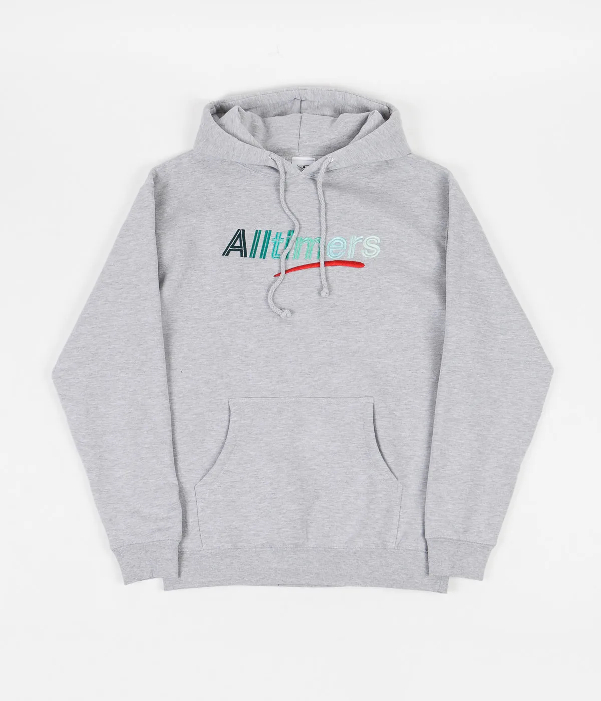 Alltimers Big Fader Hoodie - Heather Grey