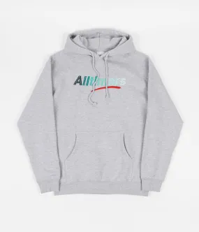 Alltimers Big Fader Hoodie - Heather Grey