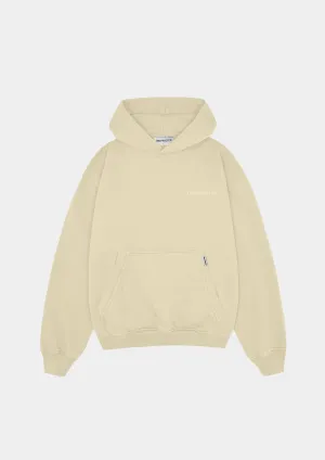 Archive Logo Oversized Hoodie - Stone