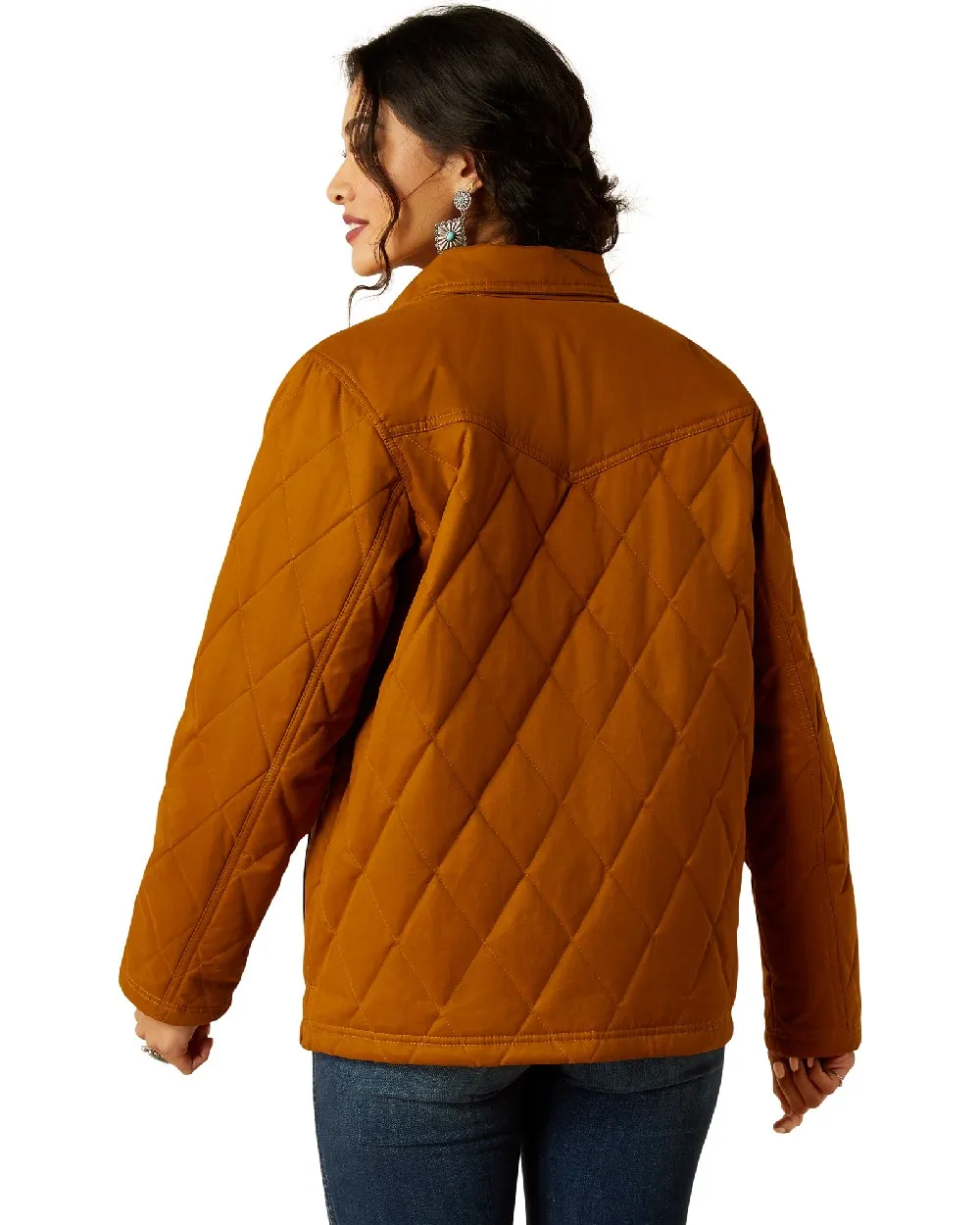 Ariat Womens Grizzly Quilted Barn Jacket