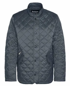 Barbour Men's Flyweight Chelsea Quilted Jacket Charcoal MQU0007 GY39