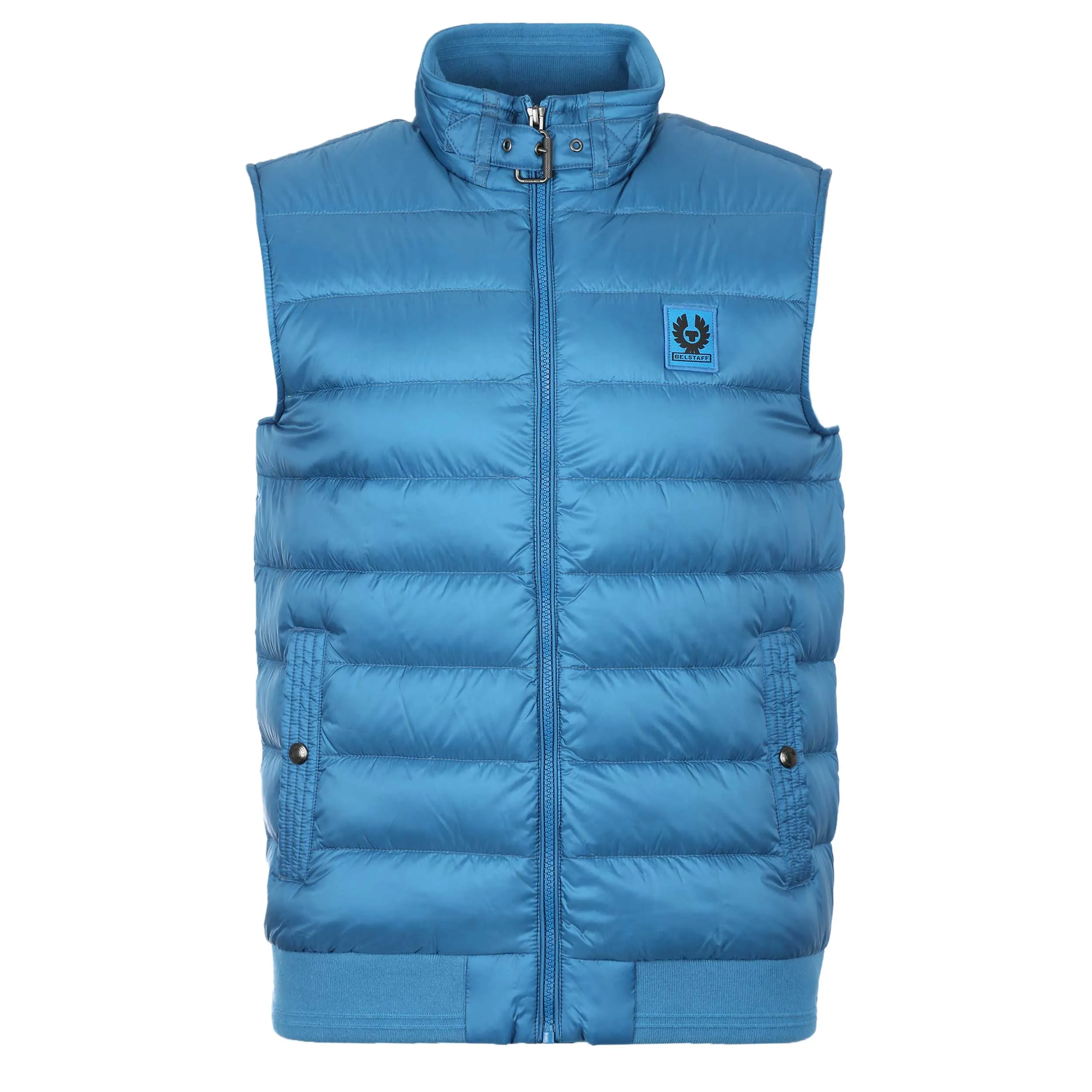 Belstaff Tonal Circuit Gilet in Horizon Blue