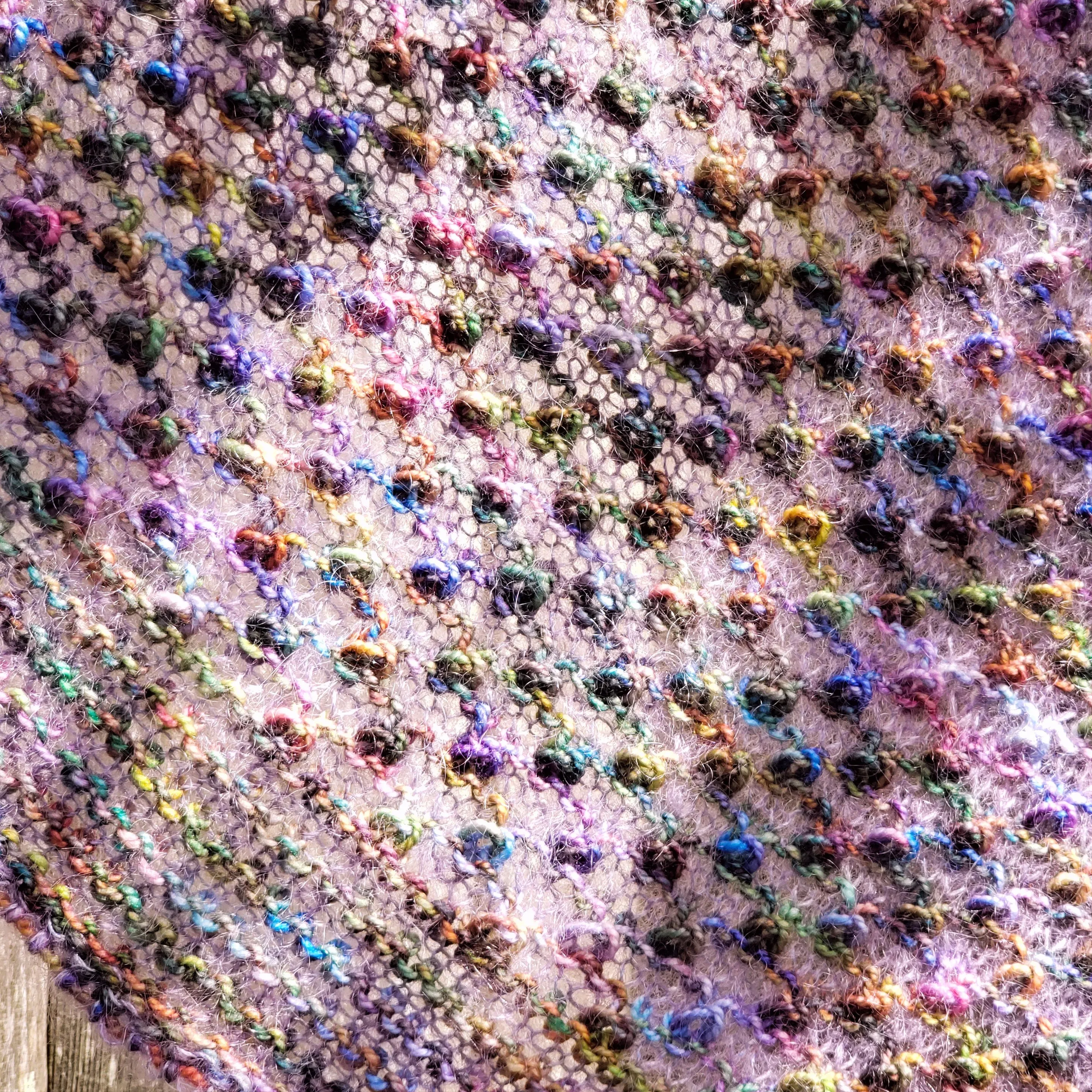 Beneath a Summer Sky Shawl