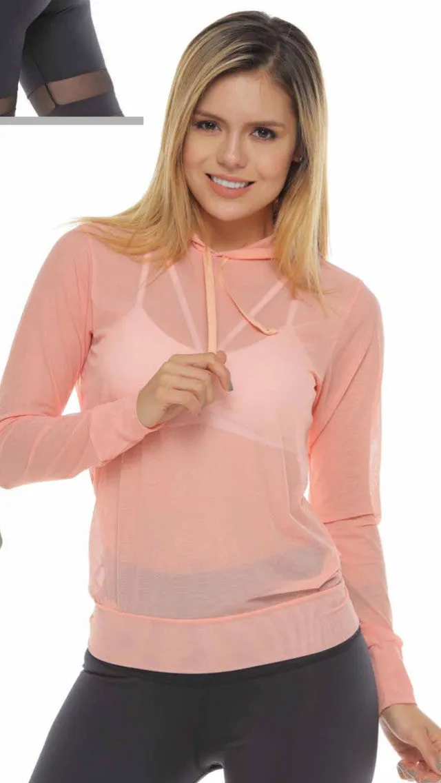 BJX Sheer Hoodie Ref. 1234