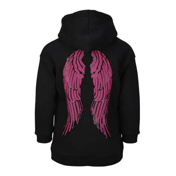 BLACK HOODIE FOR GIRLS