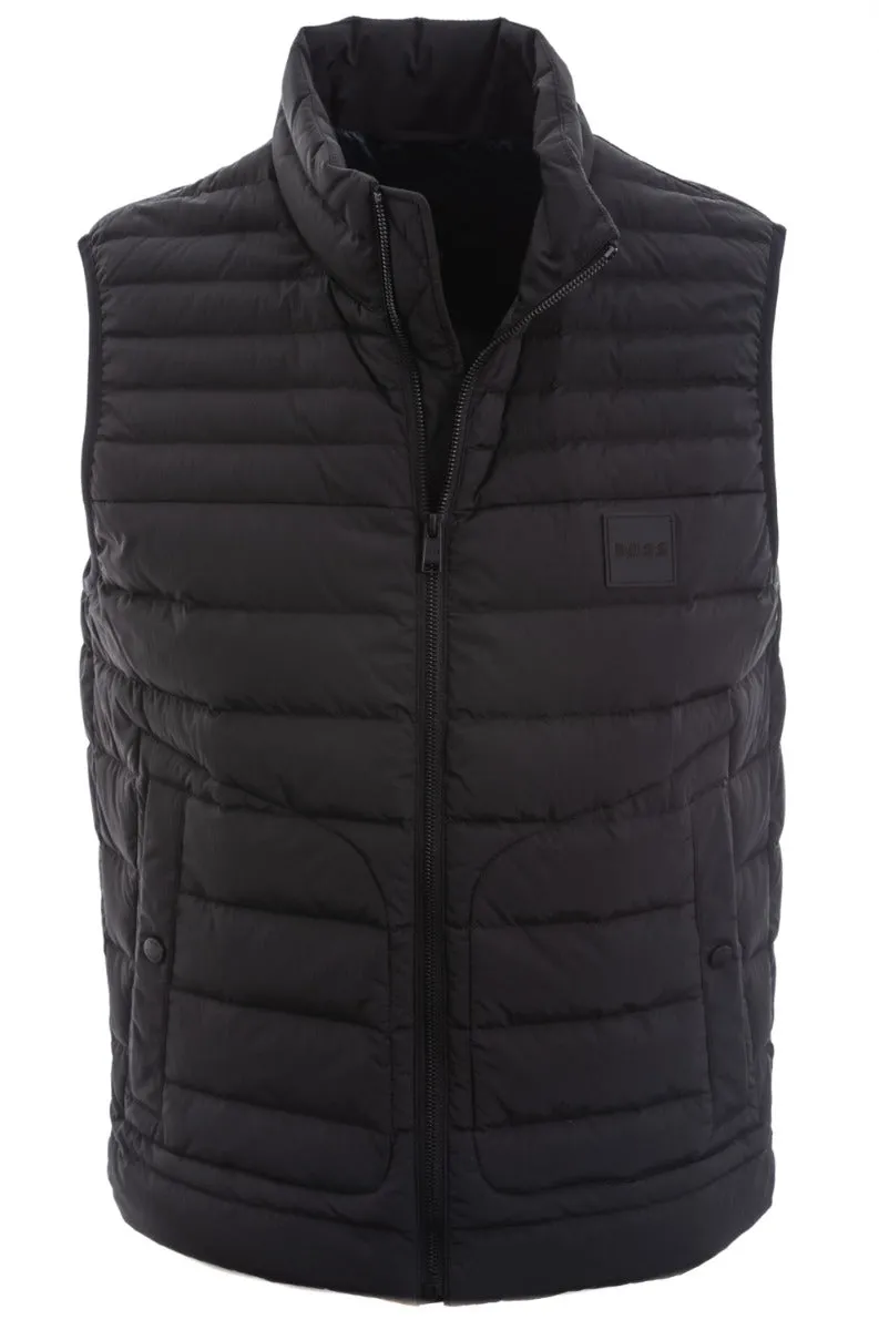 BOSS Oblu Gilet in Black