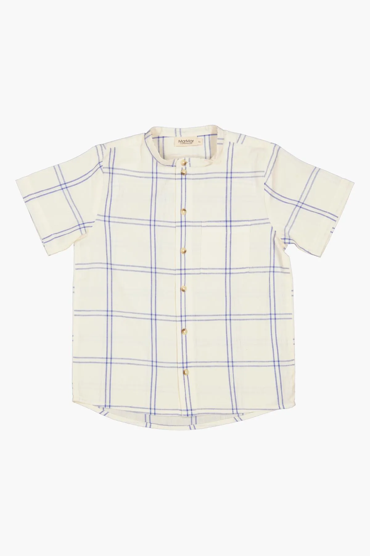 Boys Shirt MarMar Copenhagen Theodor Blue Check