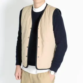 Boysnextdoor Reversible Quilted Vest Black