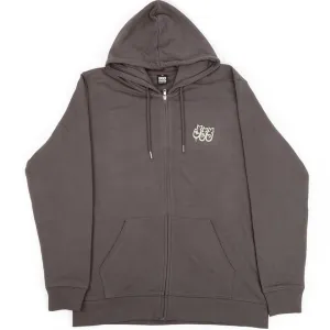 BSD Second Strike Zip Up Hoodie - Graphite