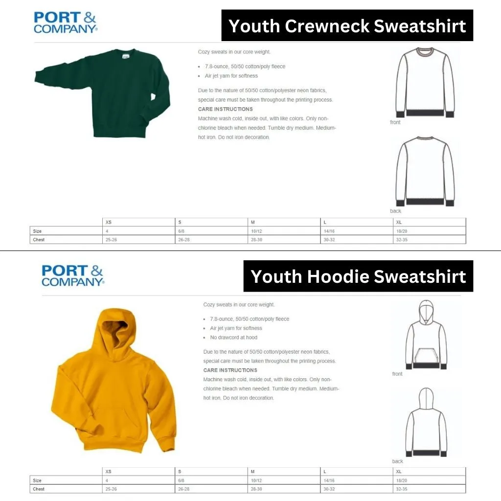 Carolina Collaborative Prep Property of Cheetah Nation Design On Adult And Youth Tees And Sweatshirts