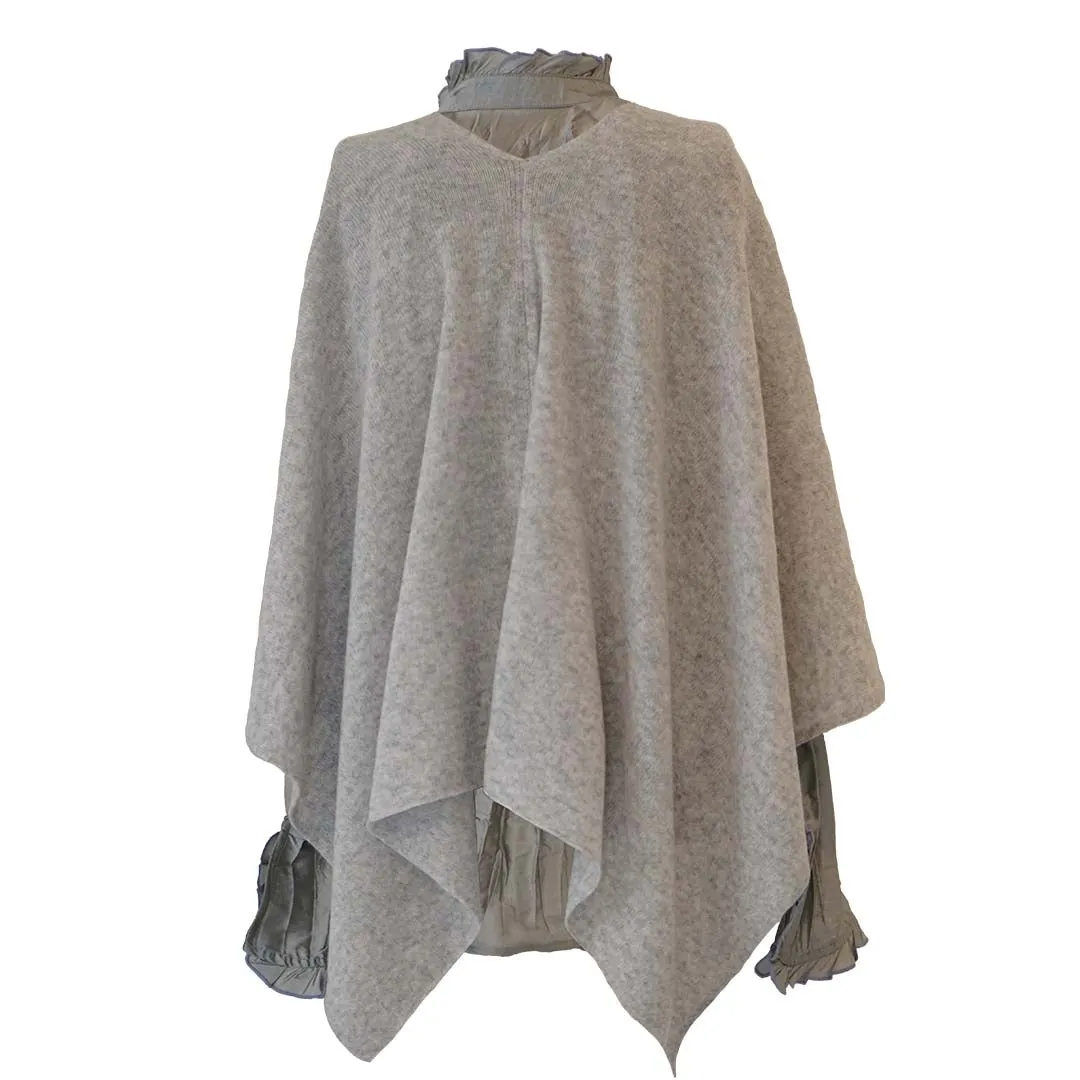 Cashmere Shawl LH Grey