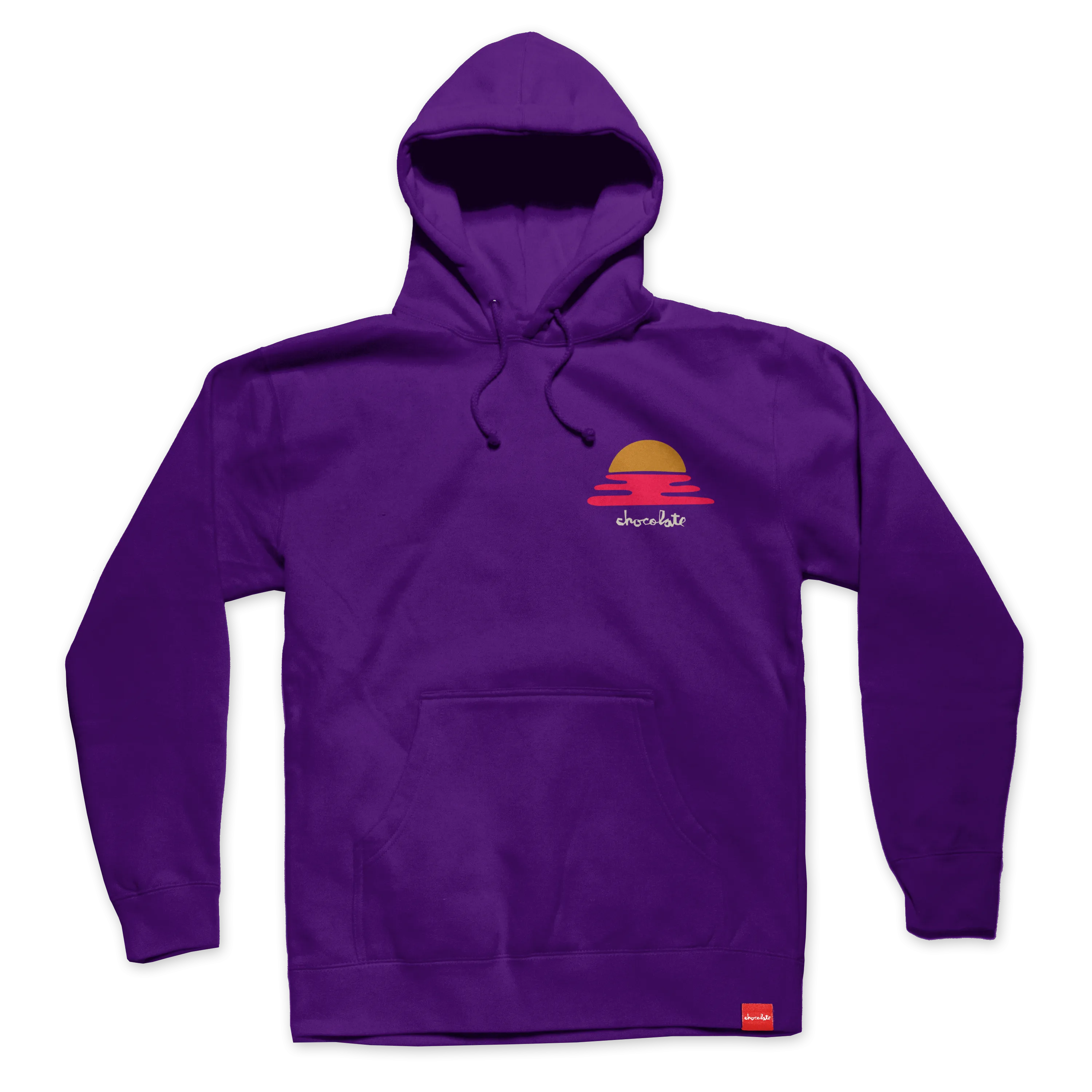 Chocolate Sunset Hoodie Purple