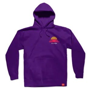 Chocolate Sunset Hoodie Purple