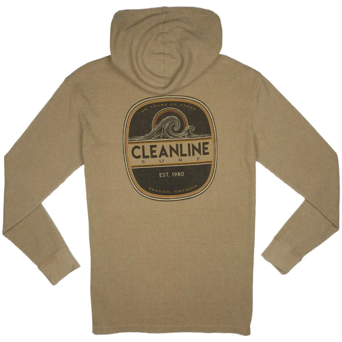 Cleanline Etched Wave Pullover Hooded Thermal