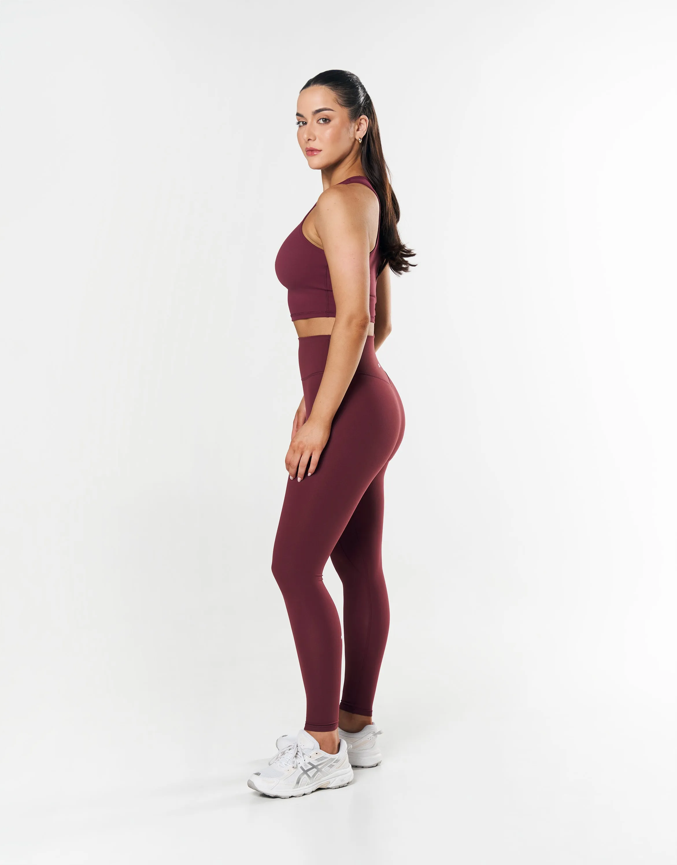 Cropped Tank NANDEX ™ Maple - Burgundy