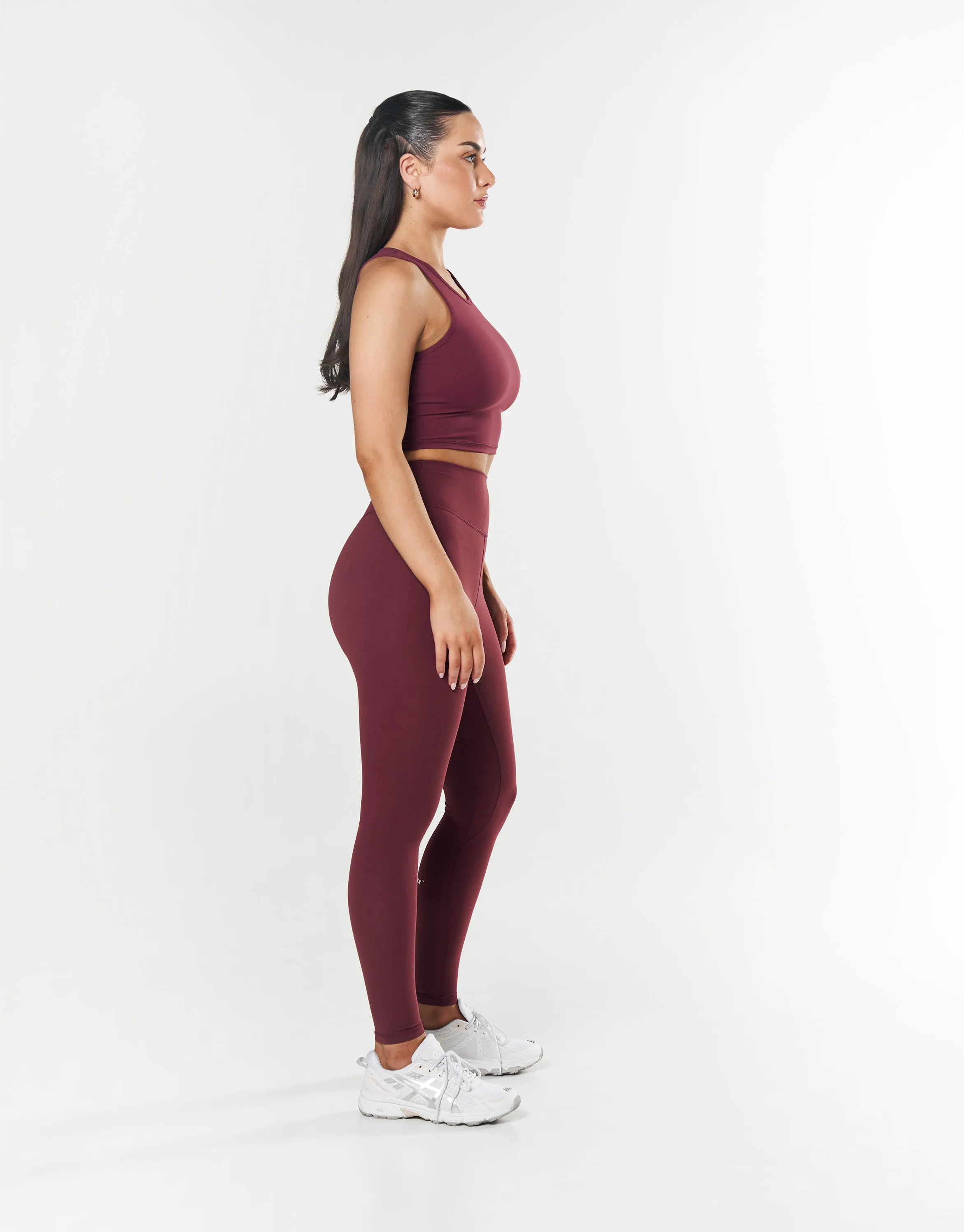 Cropped Tank NANDEX ™ Maple - Burgundy