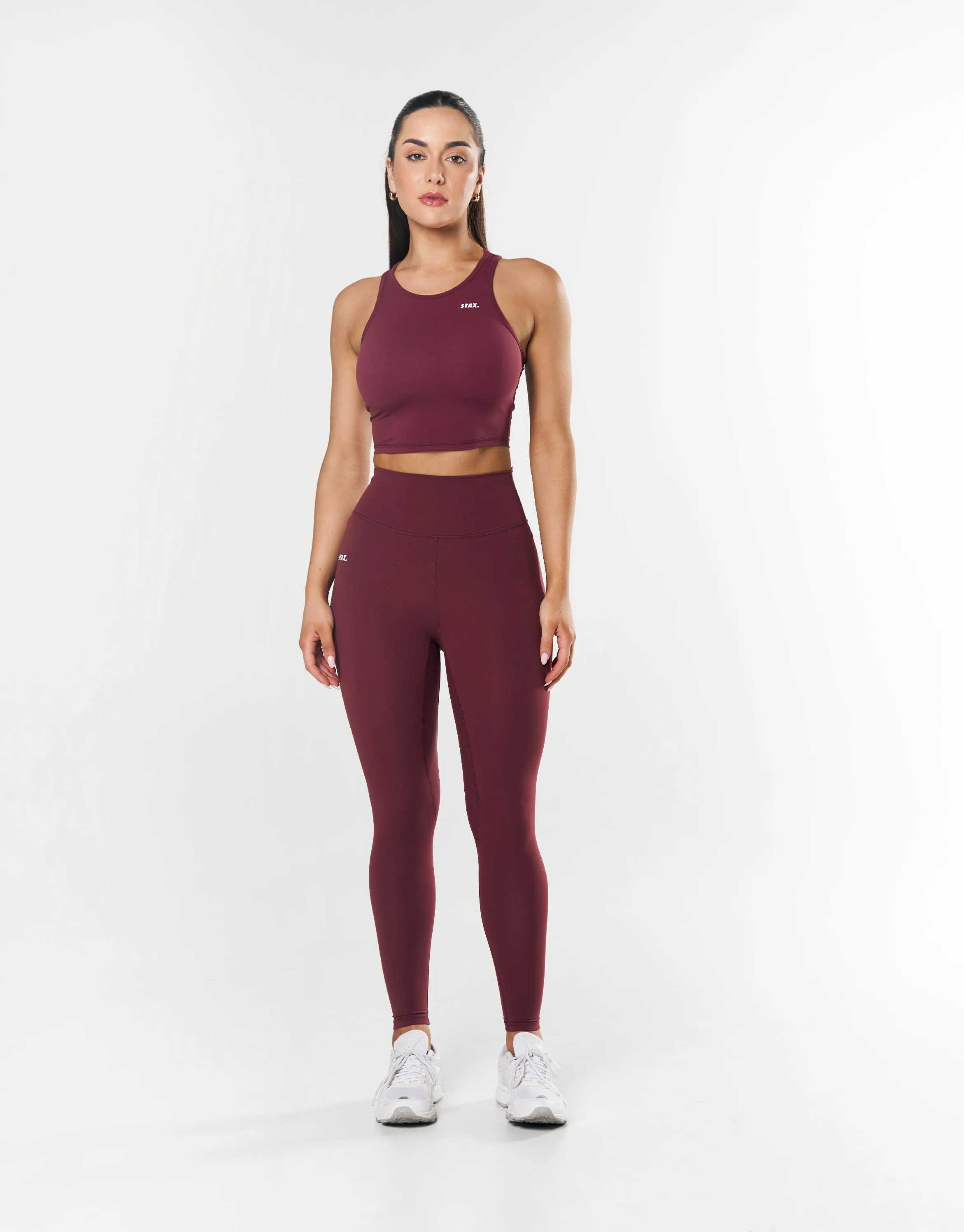 Cropped Tank NANDEX ™ Maple - Burgundy