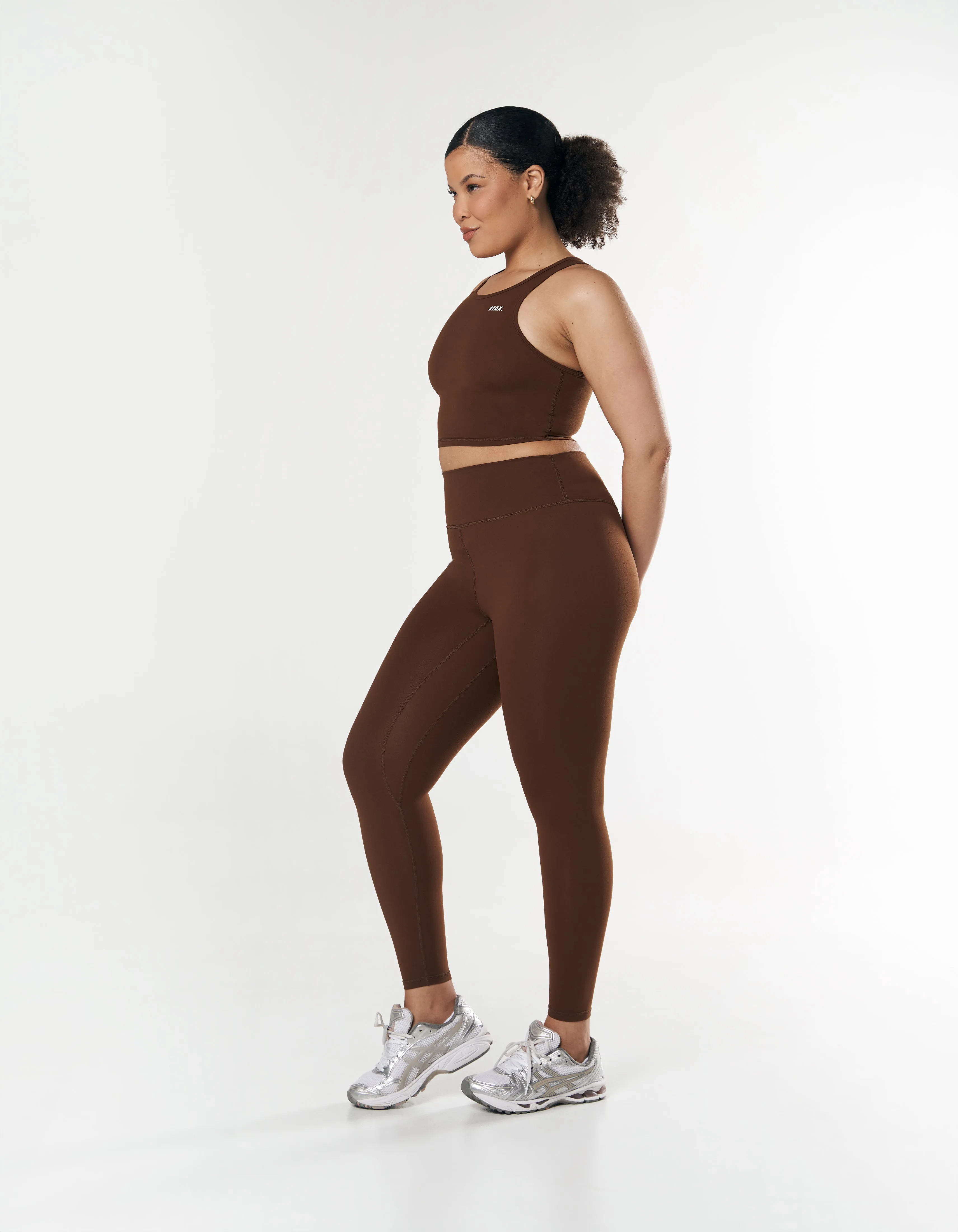 Cropped Tank NANDEX ™ Raw Umber - Brown