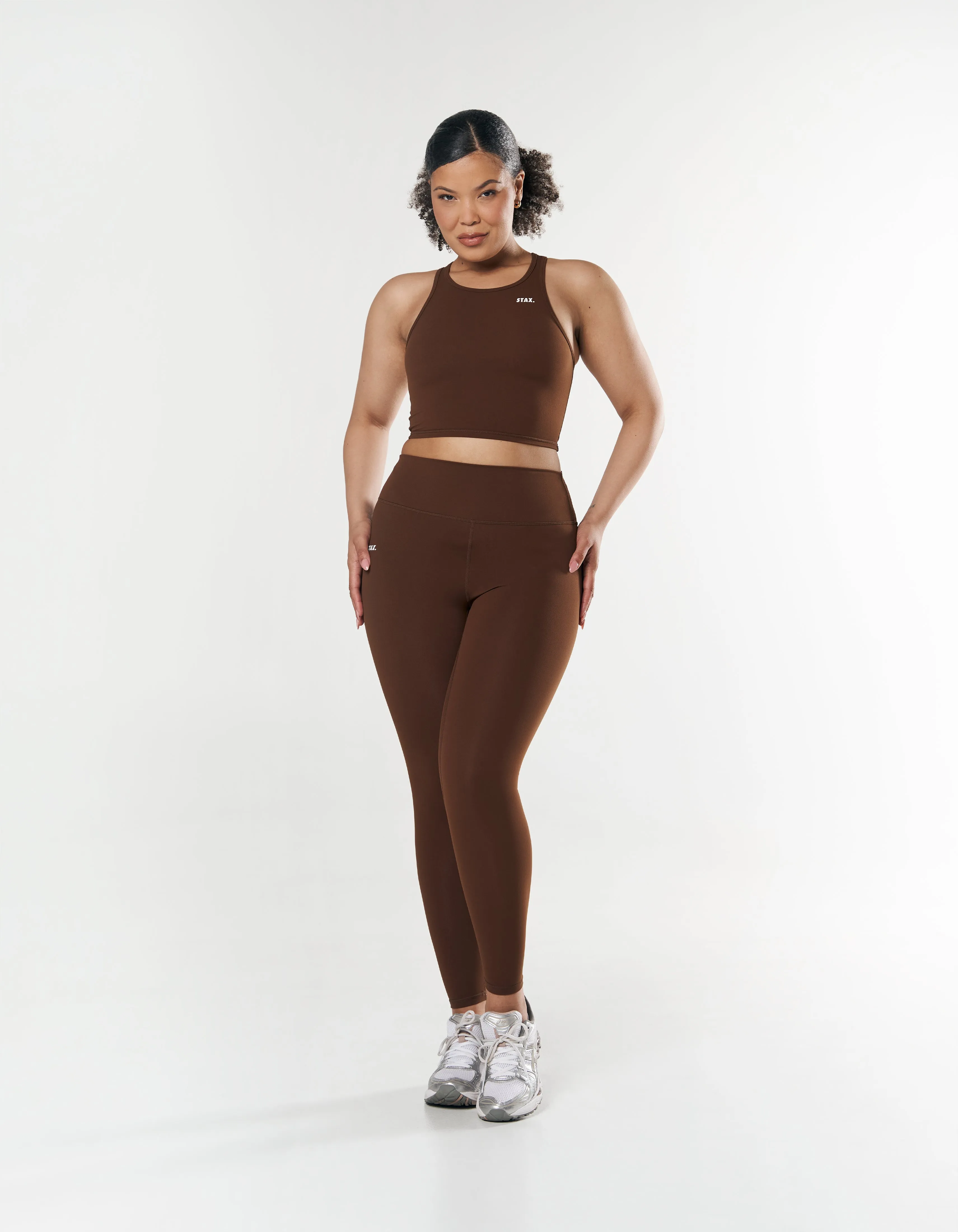 Cropped Tank NANDEX ™ Raw Umber - Brown