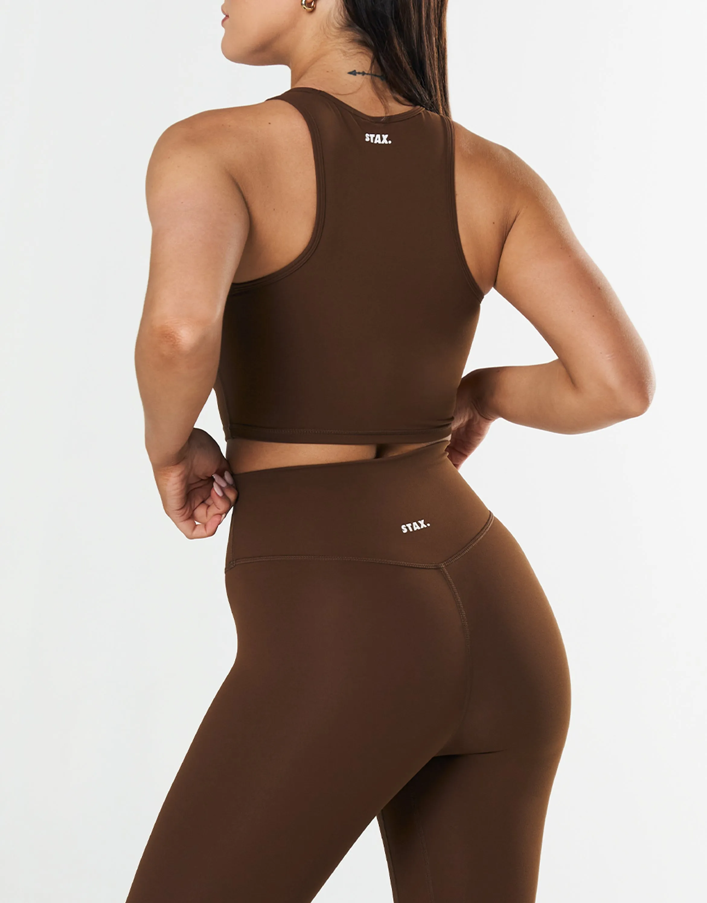 Cropped Tank NANDEX ™ Raw Umber - Brown