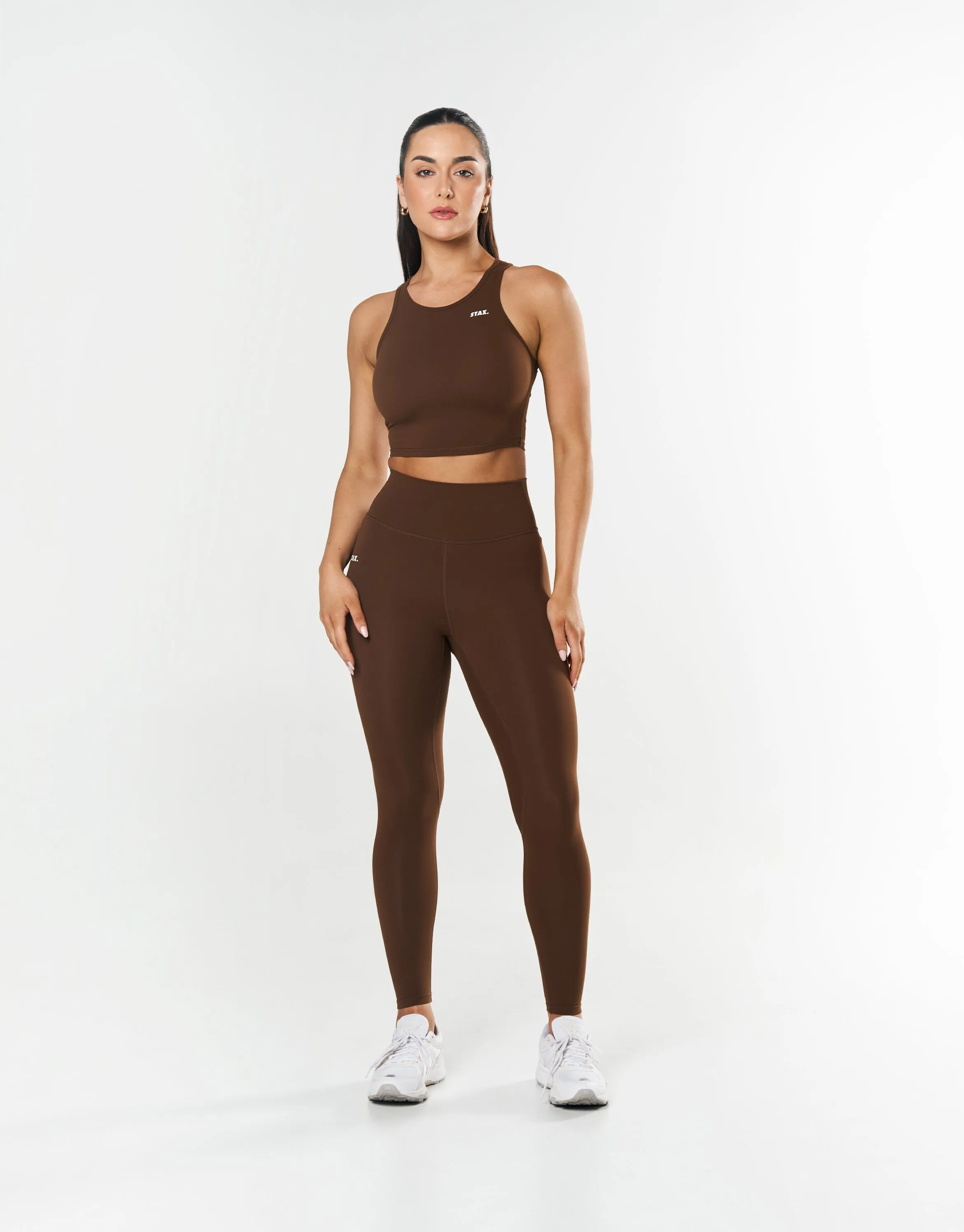 Cropped Tank NANDEX ™ Raw Umber - Brown