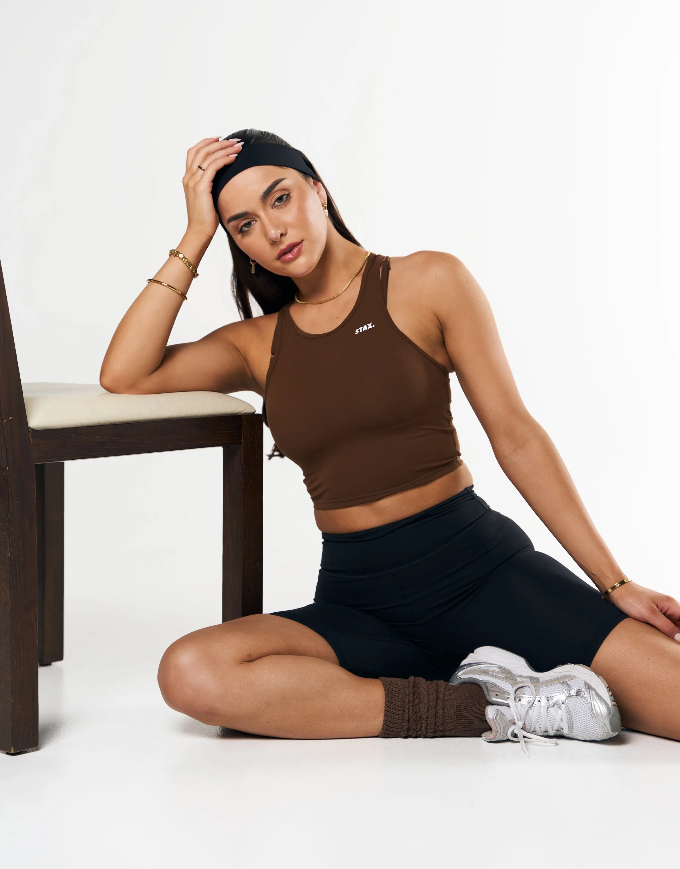 Cropped Tank NANDEX ™ Raw Umber - Brown