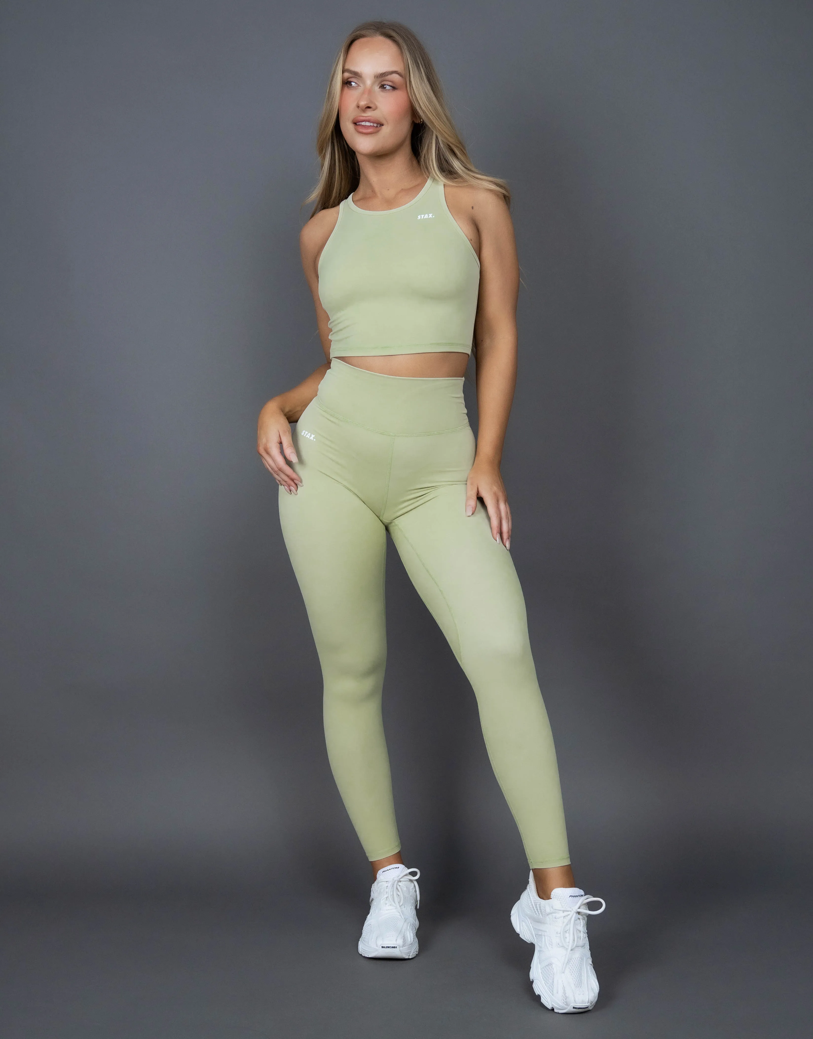 Cropped Tank NANDEX ™ Thistle - Green