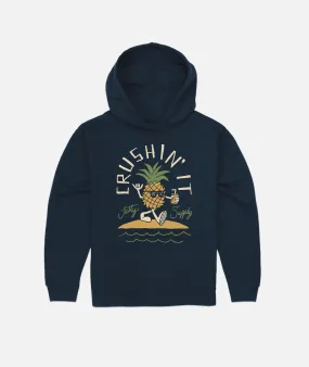 Crushing Hoodie - Navy