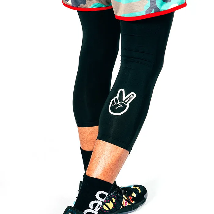 Deuce 3/4 Basketball Tights | Black