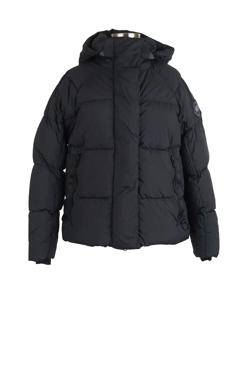 Down Filled Short Puffer Jacket w/ Hood