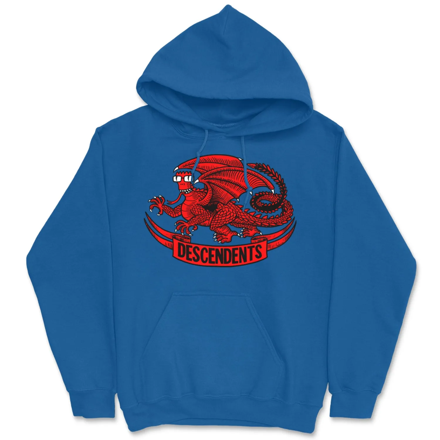 Dragon Pullover Hoodie (Blue)