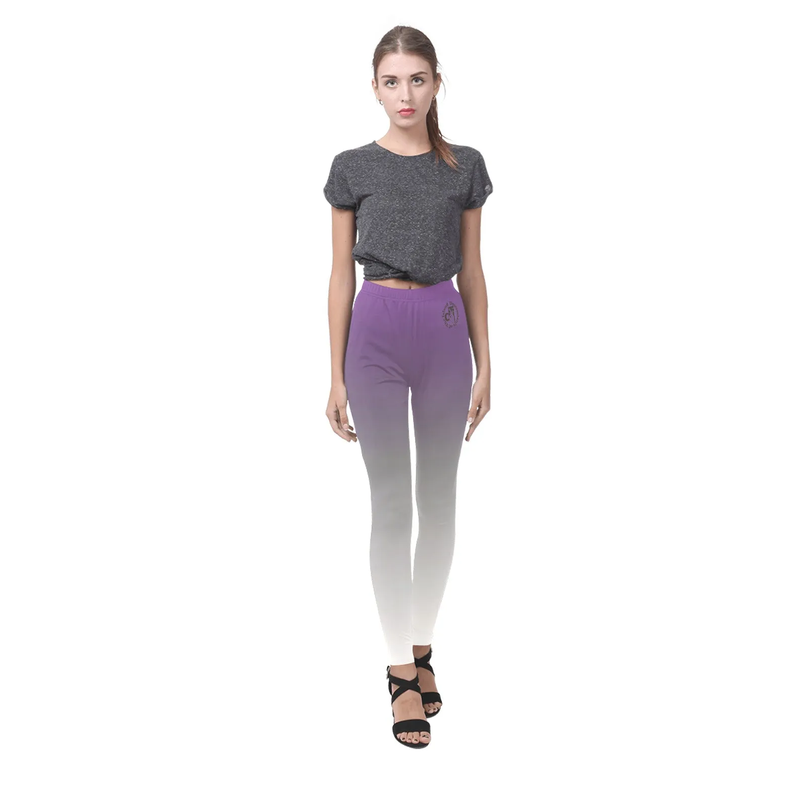 dti purpleness fade leggings All-Over Leggings (Model L01)