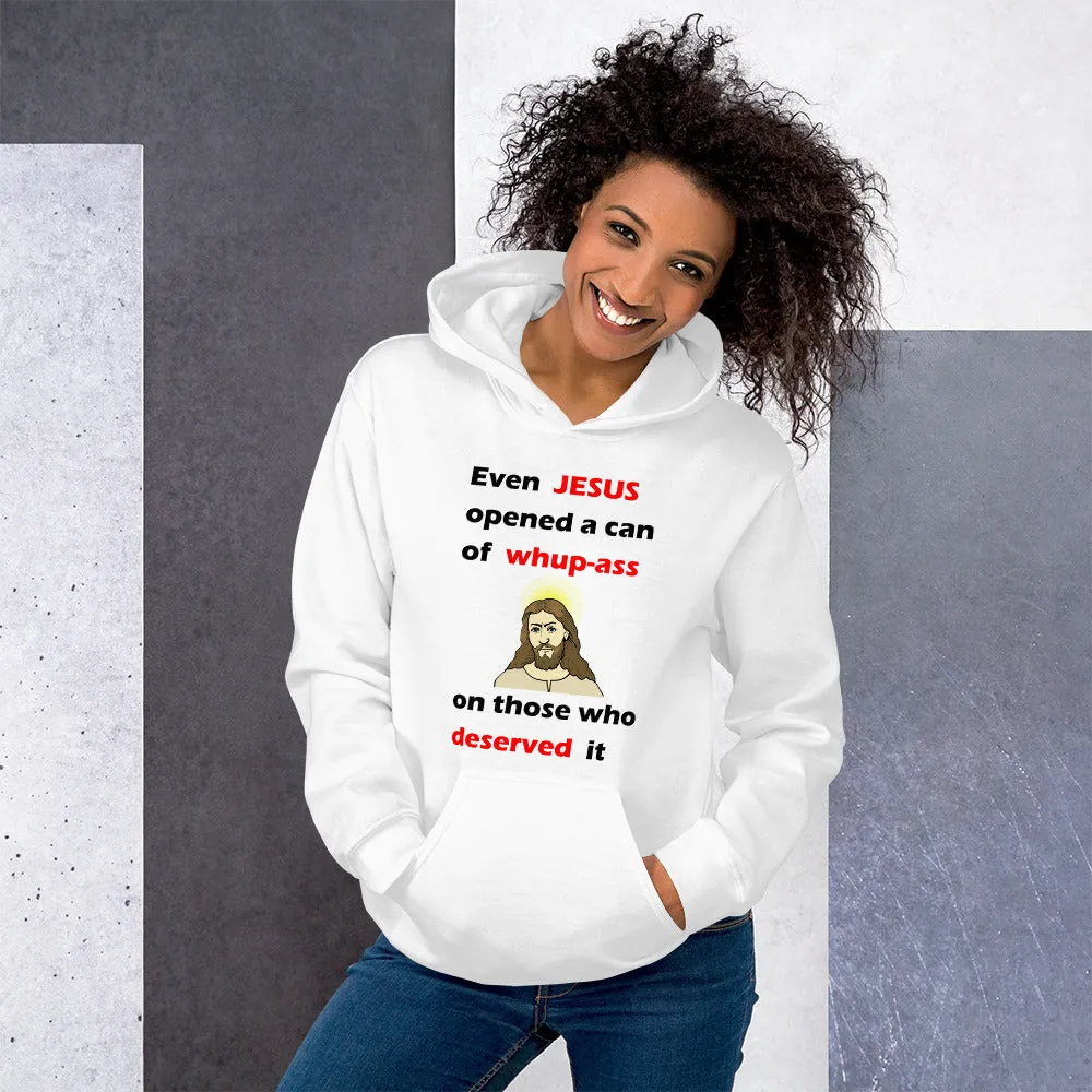 Even Jesus...Unisex Hoodie (L)