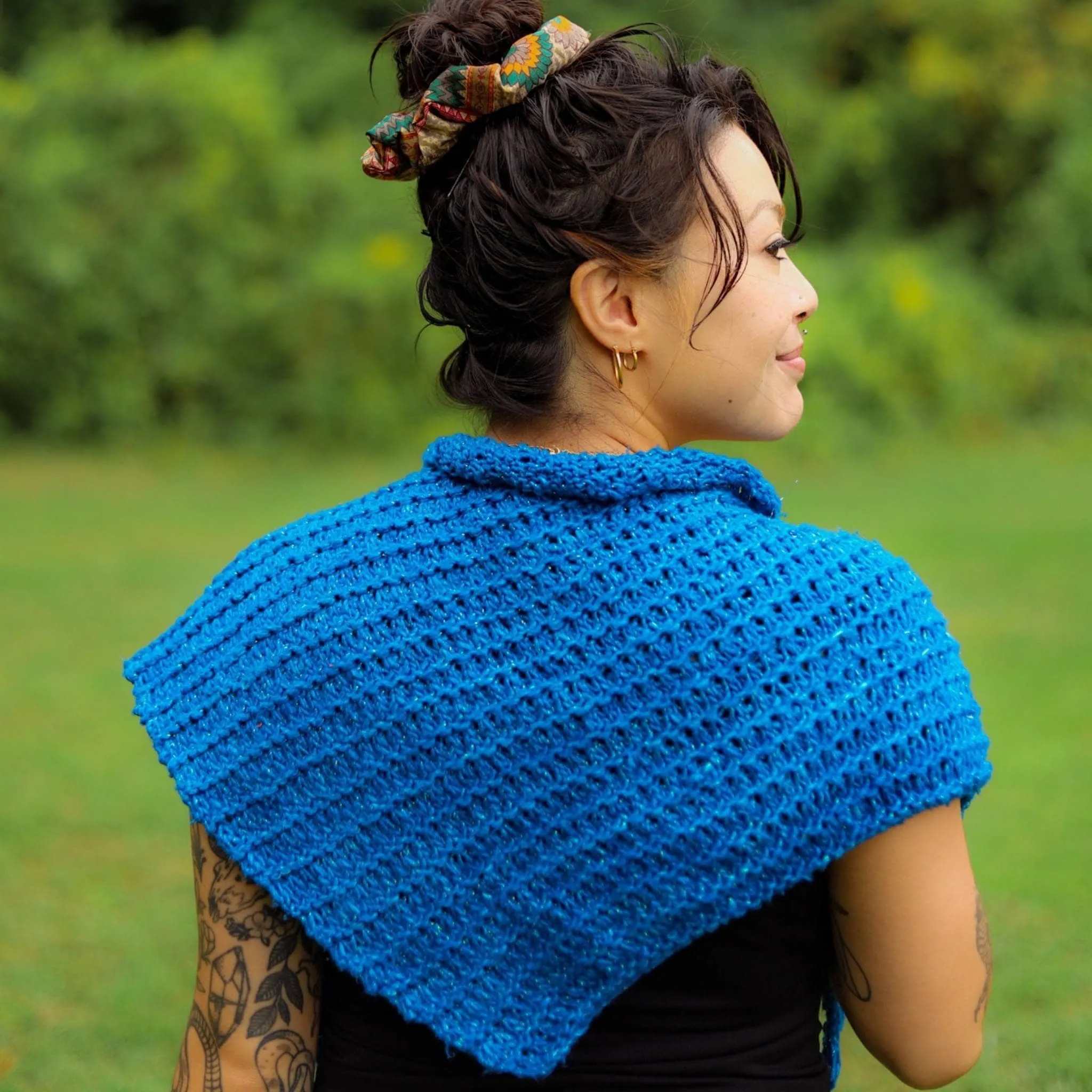 French Hen Shawl Knitting Pattern