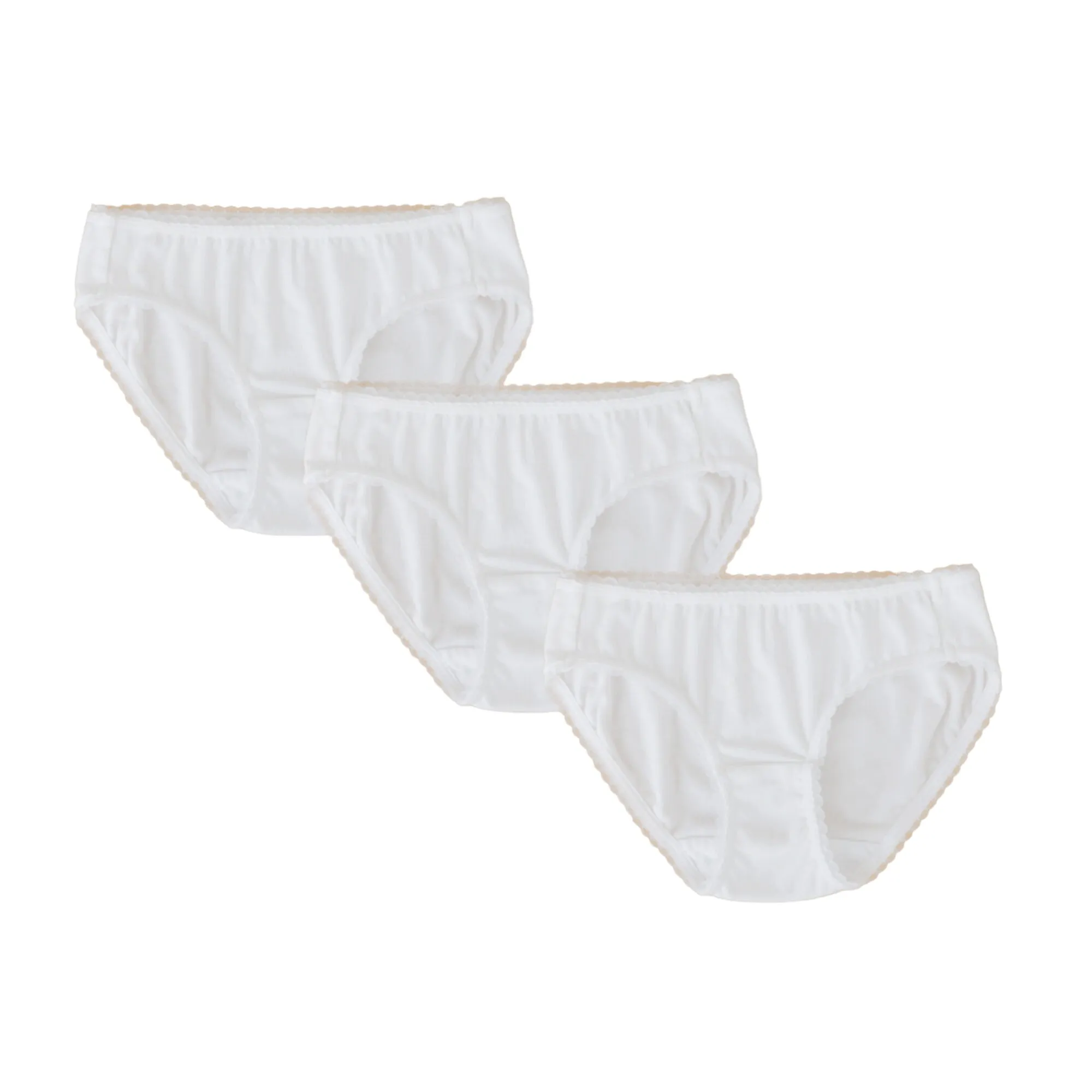 Girls' Wedgie-free Panty Briefs - Set Of 3