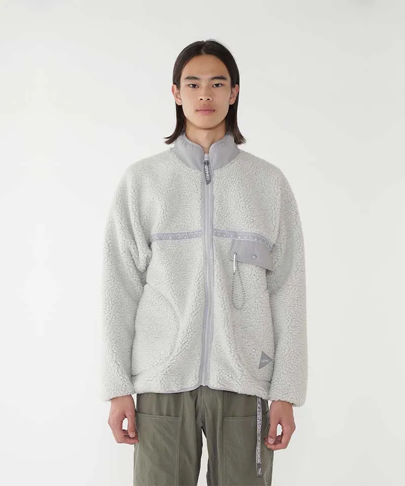 Gramicci x and wander JQ Tape Fleece Jacket