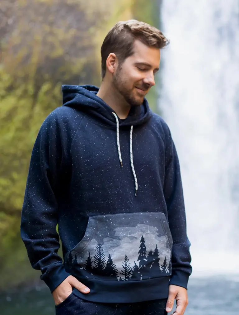 Happy Earth Starlit Night Hoodie