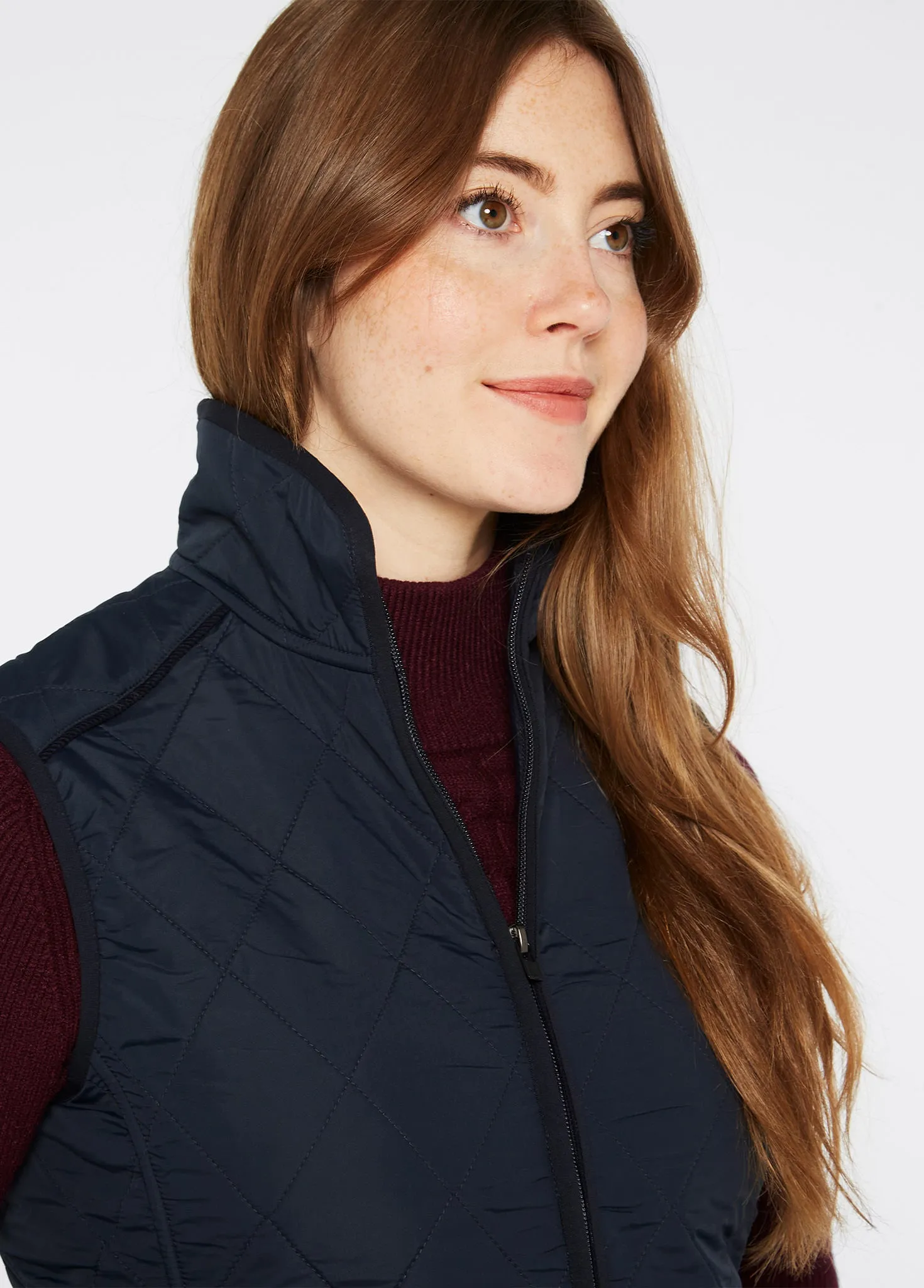 Heywood Women’s Quilted Gilet - Navy