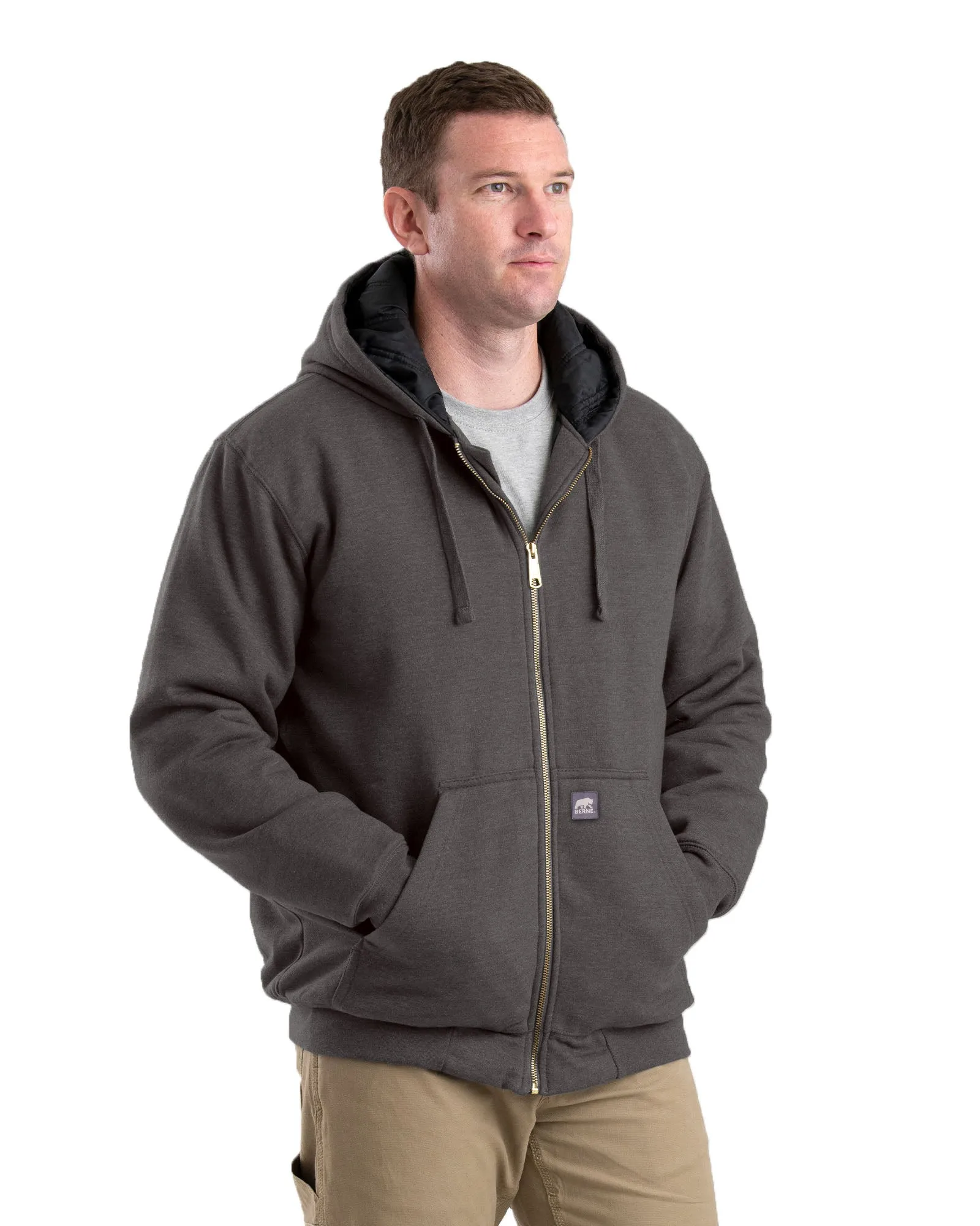 Highland Insulated Full-Zip Hooded Sweatshirt