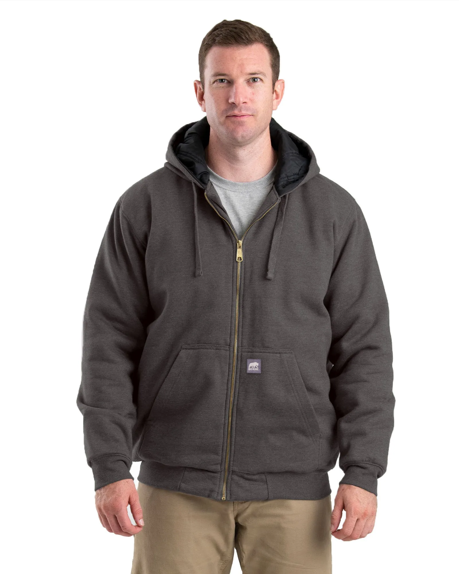 Highland Insulated Full-Zip Hooded Sweatshirt