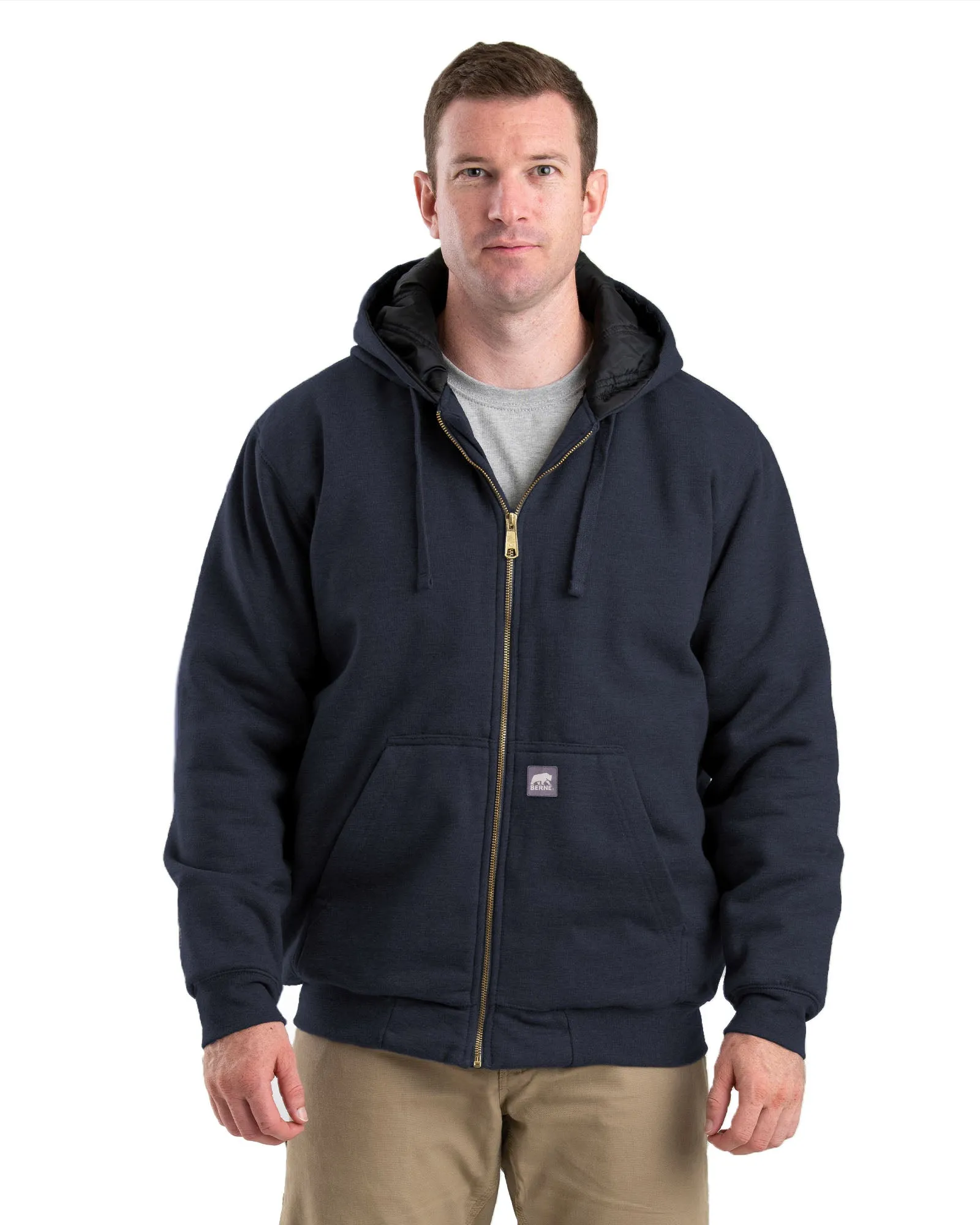 Highland Insulated Full-Zip Hooded Sweatshirt