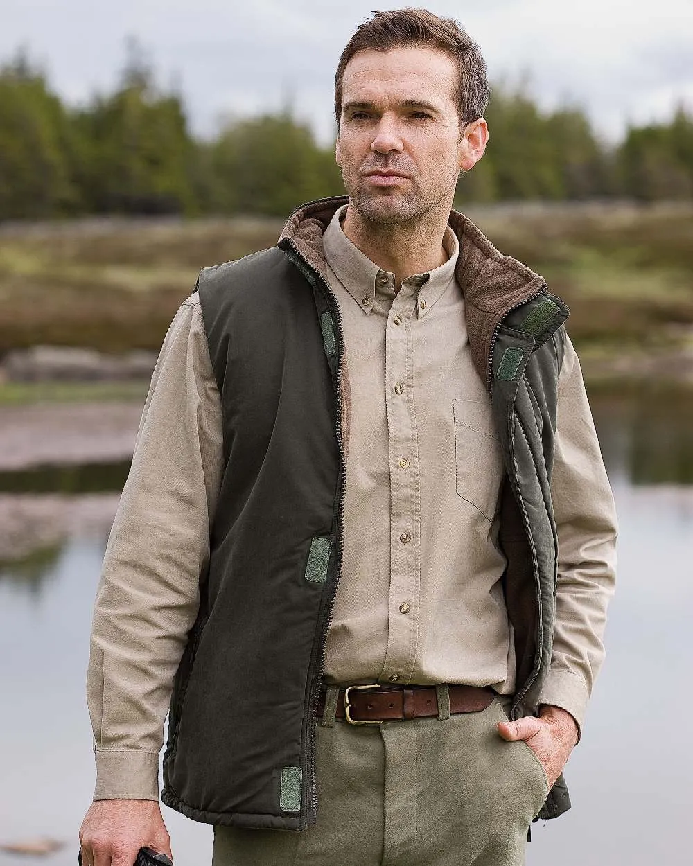 Hoggs of Fife Breezer II Reversible Bodywarmer