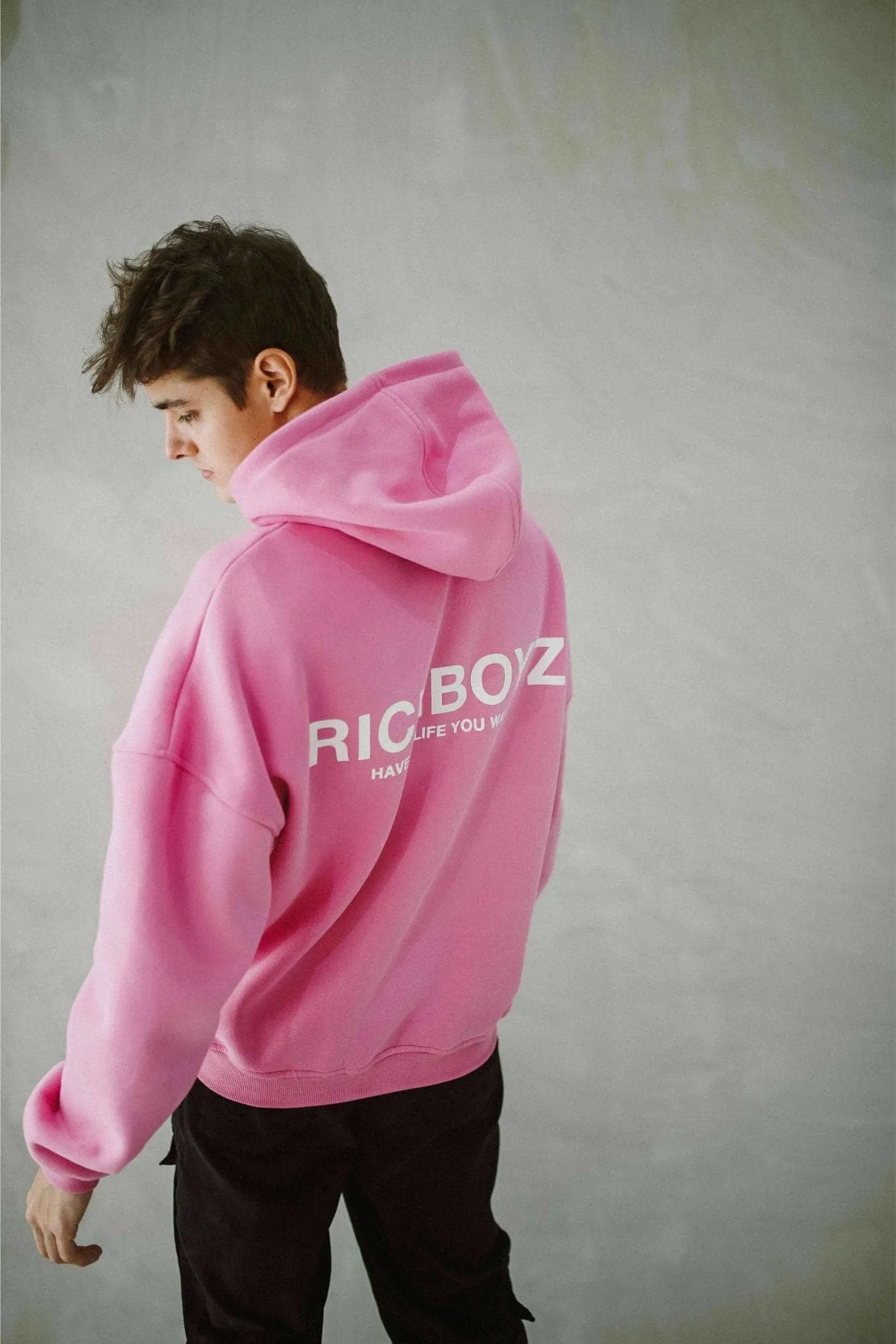 HOODIE - DEEP PINK