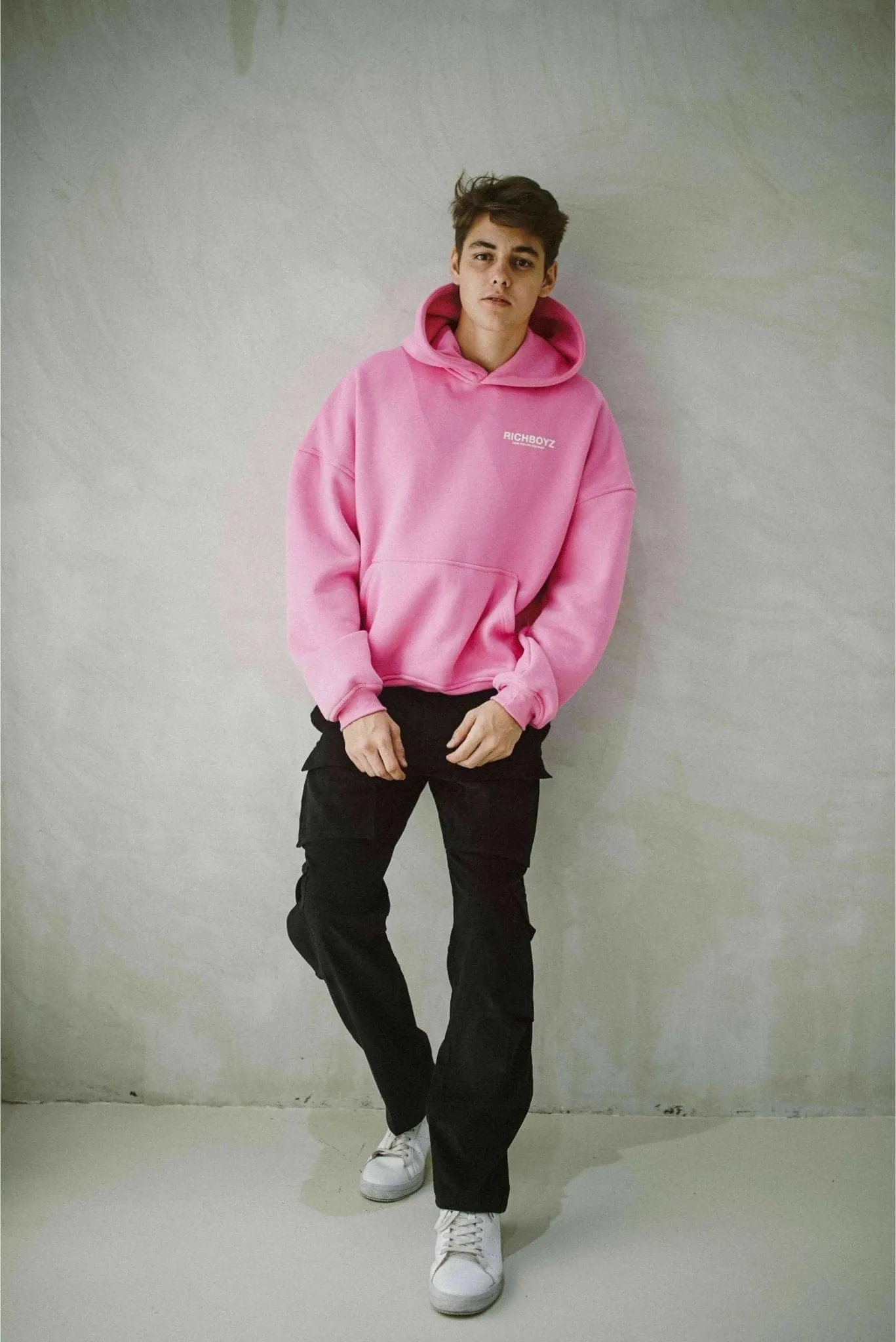 HOODIE - DEEP PINK